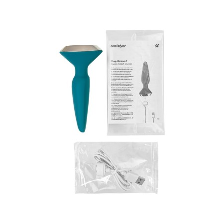 Satiffyer Ilicious 1, Soft silicone, 12 modes, Bluetooth App, green color, green-11