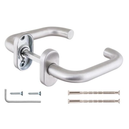 Separate handle DSS-0203P/19, stainless steel, square 8x140 mm-1