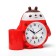 Clock - organizer with an alarm clock "God's cow", discrete move, D -8 cm, 15 x 13.4 cm, aa