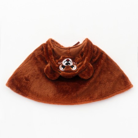 Carnival cape "Bear", height 104-128 cm, brown-4