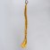 Braid on the elastic band "blonde", length 70 cm