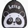 A set with a backpack and children's manuals "Panda", 23*20.5 cm