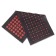 Iplikator-river, the basis of Spanbond, 140 modules, 28 × 64 cm, dark gray/red color