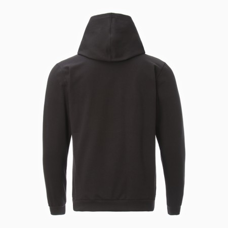 Male sweatshirt is laid, the color is black, size 50-3