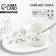 Gift set "Koshechka": a mug of 200 ml, a saucer, a spoon