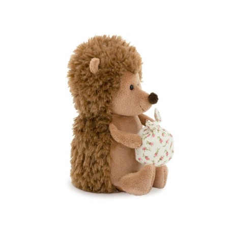 Soft toy "Hedgehog Kolyunchik" with a knot, 15 cm-1