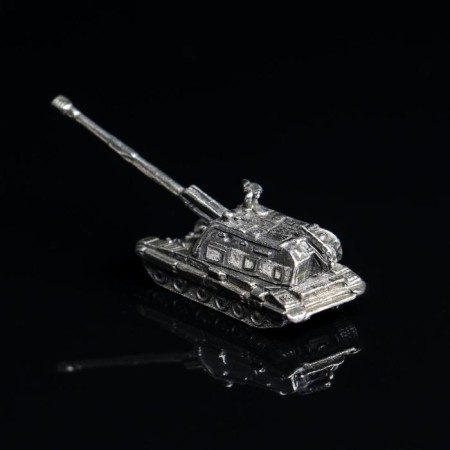 Figure "collection tanks. Self -propelled howitzer coalition", brass-1