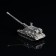 Figure "collection tanks. Self -propelled howitzer coalition", brass