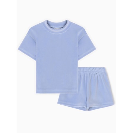 Costume (shorts and T -shirt) crumb I Plushy, p. 80-86 cm, blue-6