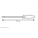 Musat Tescoma Home Profi for sharpening kitchen knives, steel, 22 cm