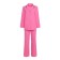 Women's costume (jacket, trousers) minku: Green Trend Bright pink color, size 42