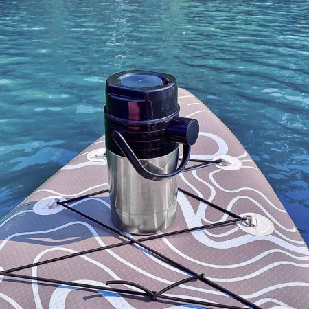 Thermos "Amet. Geyser" 1c57, with pneum pump, 2 l, retains heat 24 hours-5