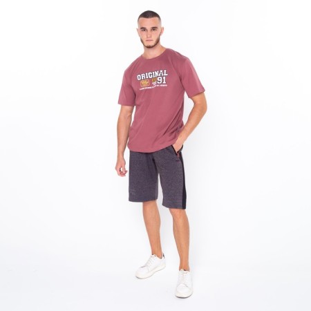 Male shorts, gray color, size 48