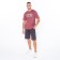 Male shorts, gray color, size 48