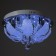 Chandelier 5956/400 CR chrome 4x40W E14 LED PDU 40x40x222cm