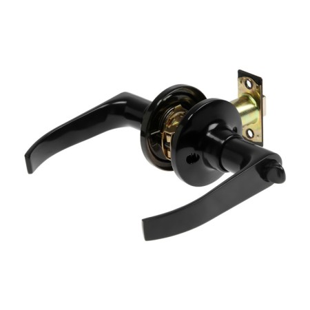 Stiling (fashion 3182), interior, latch, glossy black color-2