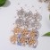 Brooch-reinforcing “Tree of Life” with a bird (indivisible packing 12 pcs., Price per pcs.), Mix color