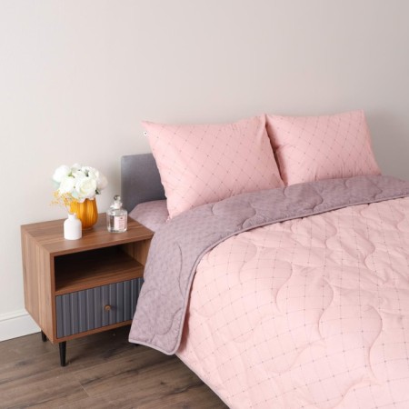 Set 1.5 joint venture: blanket 145x220 cm, sheet 150x220 cm, pillowcases 50x70 cm - 1 pcs