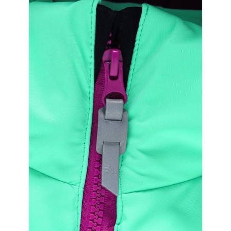 Ski costume for a girl, height 110 cm, raspberry color-9