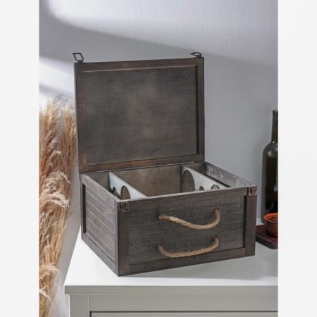 Box for storing the wine "Caribbean", 34.5 × 27 × 18.3 cm, for 6 bottles-3