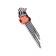 Набор ключей имбусовых HARDEN 540607, TORX, CrV, 9 шт., 23 см