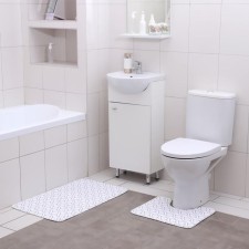 A set of mats for the bathroom and toilet Dilan 