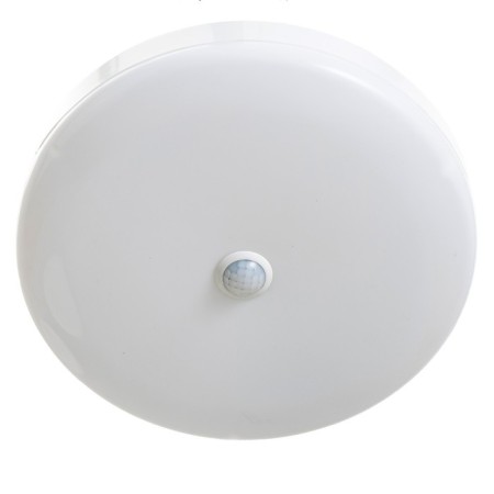 Lamp with a gell motion sensor LED 12W white 22x22x4 cm