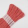 Set of threads Muline No. 3712, 8 ± 1 m, 6 pcs, salmon color