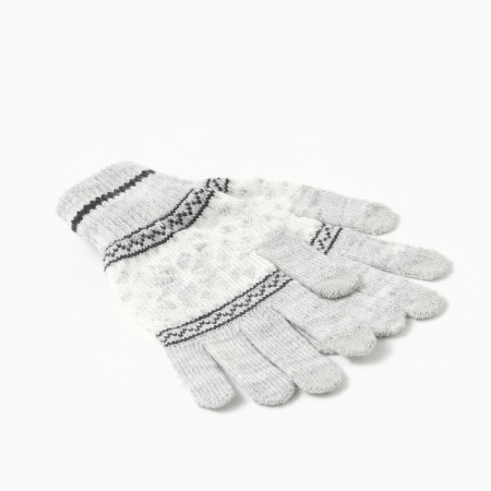 Sensory gloves, gray color, river 18-1
