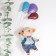 Souvenir Polystone Wall Decor "Pigu with balloons" 26x5x9 cm