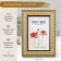 Photo frame plastic 10x15 cm "Tanzania" gold 18.7x13.7x1.2 cm