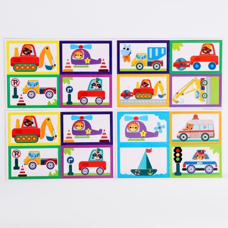 Magnetic designer "Transport"-4