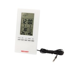 Rexant S3331SC weather station, room-liner, remote sensor, white
