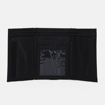 Velcro wallet, black color-2