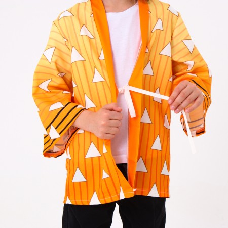 Carnival chaoori "Demonic blade", height 98-152 cm, yellow color-5