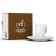 Coffee cup with a saucer TASSEN CHEERY, 80 ml, white color