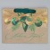 Craft horizontal package "New Year's Emerald", MS 23 x 18 x 10 cm, New Year