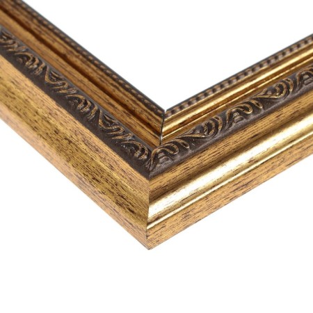 Frame for paintings (mirrors) 50 x 70 x 3.3 cm, plastic, dorothy, gold-2