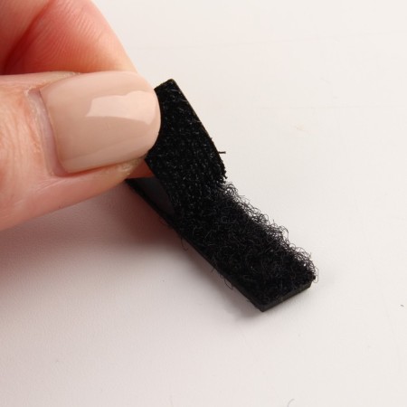 Poller for lightning, Velcro, 4 × 0.5 cm, 10 pcs, black color-5