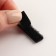 Poller for lightning, Velcro, 4 × 0.5 cm, 10 pcs, black color