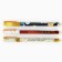 Handle Blue Blue Paste, plastic with a cap of soft-tach "Golden Teacher", 3 pcs, 0.7 mm