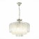 Suspended EVOLUCE lamp. Sle260113-05. Reggio. 5x40 watts, E14, 46x46x40 cm, silver color