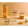 Emhouse storage container, with a lid and silicone seal, square, 2 l