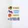 Stickers for notes, with a sticky edge, 20 sheets, 4 pcs. "February 23"