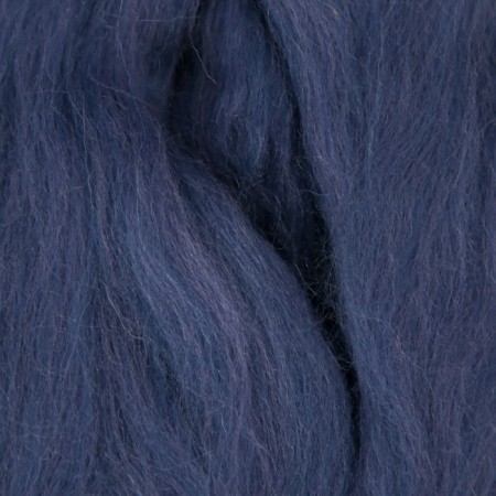 Fasting wool 100% half -toned wool 50g (255 jeans)-2