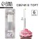 Candles for the cake "On your birthday", silver, 6 pcs.