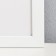 Photo frame plastic to worlds 40x40 cm, 641861 White (plastic screen)