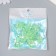 Busina Plastic for creativity "Crown" transparent green 1.5x2.9x2.5 cm
