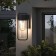 Street wall lamp Elektrostandard, Lab, 126x120x295 mm, E27, black color