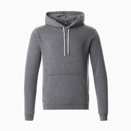 Male sweatshirt is laid down, the color is gray, size 52